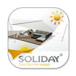 Soliday APP für Sonnensegel zum downloaden